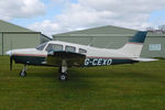 G-CEXO @ X5FB - Piper PA-28-161 Warrior III, Fishburn Airfield, April 30 2018. - by Malcolm Clarke