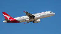 VH-VQU @ YPPH - Airbus A320-232, QantasLink VH-VQU dep runway 24 YPPH 130919. - by kurtfinger