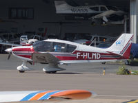 F-HLMD @ EGJB - Parked at ASG, Guernsey - by alanh