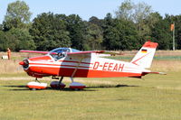 D-EEAH - Just landed at Just landed at, Bury St Edmunds, Rougham Airfield, UK.