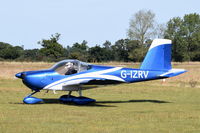 G-IZRV - Just landed at, Bury St Edmunds, Rougham Airfield, UK.