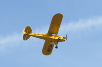 G-BCUB @ EGTH - 1943 Piper Cub circuiting to land at Old Warden - by Chris Holtby