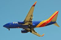 N919WN @ KBOI - Landing RWY 28R. - by Gerald Howard