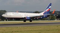 VQ-BHR @ EBBR - Landing at Brussels.