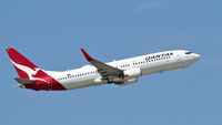 VH-VXJ @ YPPH - Boeing 737-838. Qantas VH-VXJ departed runway 24 YPPH 130919. - by kurtfinger