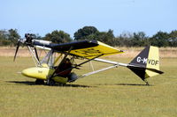 G-MVDF - Just landed at, Bury St Edmunds, Rougham Airfield, UK. - by Graham Reeve