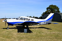 G-IOCJ - Parked at, Bury St Edmunds, Rougham Airfield, UK. - by Graham Reeve