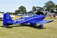 G-RATD - Parked at, Bury St Edmunds, Rougham Airfield, UK. - by Graham Reeve