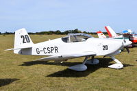 G-CSPR - Parked at, Bury St Edmunds, Rougham Airfield, UK.