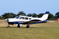 G-BBEB - Just landed at, Bury St Edmunds, Rougham Airfield, UK.