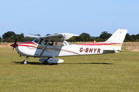 G-BHYR - Just landed at, Bury St Edmunds, Rougham Airfield, UK.