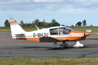 G-BHJU @ EGSH - Departing from Norwich. - by Graham Reeve