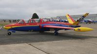F-HDND @ LFPM - Fifth Magister for the aerobatic Patrouille Tranchant at the Air Legend airshow at Melun. - by Raymond De Clercq