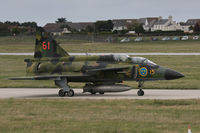SE-DXO @ EGJJ - Taxying for departure to display at Jersey airshow 2019 - by alanh