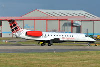 G-SAJT @ EGSH - Leaving Norwich for Edinburgh. - by keithnewsome