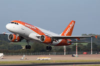 G-EZFT @ EGGD - Departing RWY 27 - by Dominic Hall