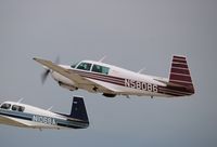 N58086 @ KOSH - Mooney M20J