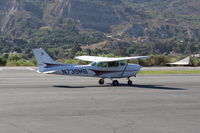N739MB @ SZP - 1978 Cessna 172N SKYHAWK, Lycoming O-360-H2AD 160 Hp, taxi to Rwy 04 - by Doug Robertson