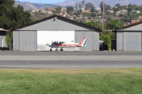 N714EA @ SZP - 1976 Cessna 150M, Continental O-200 100 Hp, parked - by Doug Robertson