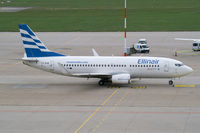 LZ-BVM @ STR - Ellinair Boeing 737-300 (lsd. from Bulair) - by Thomas Ramgraber