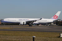 B-18909 @ YSSY - CI51 from TPE - by Bill Mallinson