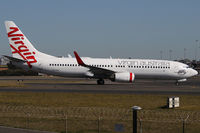 VH-VUQ @ YSSY - taxiing from 3-4R - by Bill Mallinson
