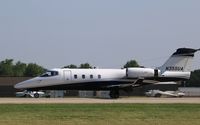 N355UA @ KOSH - Learjet 55