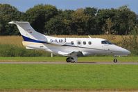 D-ILAP @ LFRB - Embraer EMB-500 Phenom 100, Taxiing rwy 25L, Brest-Bretagne airport (LFRB-BES) - by Yves-Q