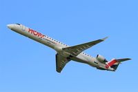F-HMLL @ LFRB - Bombardier CRJ-1000, Take off rwy 25L, Brest-Bretagne airport (LFRB-BES) - by Yves-Q