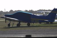 G-BFMG @ EGSL - Parked and covered at Andrewsfield - by Chris Holtby