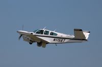 N1156T @ KOSH - Beech V35B