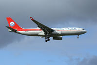 B-6518 @ YMML - On final for runway 16. - by George Pergaminelis