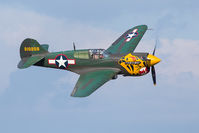 N401WH @ KOSH - Participating in the daily airshow. - by George Pergaminelis