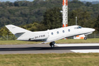 9H-FRM @ EGGD - Landing RWY 09 - by Dominic Hall