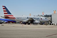 N814AW @ KBOI - Parked at the gate.