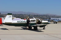 N1064U @ CMA - 1993 Mooney M20J 201, Lycoming IO-360 A&C 200 Hp - by Doug Robertson