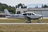 N314YF @ KHWD - Hayward Airport California 2019.