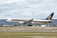 9V-SQM @ YPPH - Boeing 777-212(ER) Singapore Airlines 9V-SQL final rwy 21 YPPH 160416. - by kurtfinger