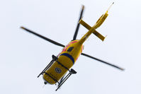 SP-HXS @ EPWA - A helicopter caught while flying over Raszyn. - by jarosław Kusak