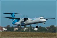 OE-IIO @ EDDR - Bombardier DHC-8-402Q Dash 8 - by Jerzy Maciaszek