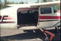 N206AE @ PHDH - Interior shot showing mods for skydiving operations. - by Christopher B.