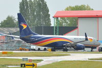 G-NPTC @ EGSH - Arrived at Norwich for engineering work. - by keithnewsome