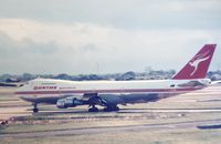 VH-EBO @ EGCC - Manchester 1985 - by David Beresford