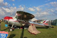 N9857A @ KOSH - Cessna 195 - by Mark Pasqualino