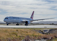 VH-ZNA @ YPPH - Boeing 787-9. Qantas VH-ZNA arrived rwy 03, YPPH 031117. - by kurtfinger
