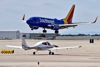 N127KC @ KBOI - Taxiing on Alpha. - by Gerald Howard