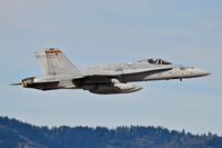 165400 @ KBOI - Departing BOI. NA-421, VMFA-323 Death Rattlers. - by Gerald Howard