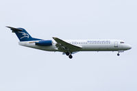 4O-AOM @ LOWW - Montenegro Airlines Fokker 100 - by Thomas Ramgraber