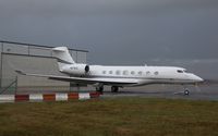 N270LE @ EGSH - Departing from the Saxon ramp during a nice wet shower - by AirbusA320
