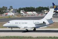 G-YFOX @ LMML - Dassault Falcon 2000EX G-YFOX - by Raymond Zammit